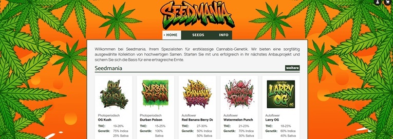 Seedmania Shop Placeholder